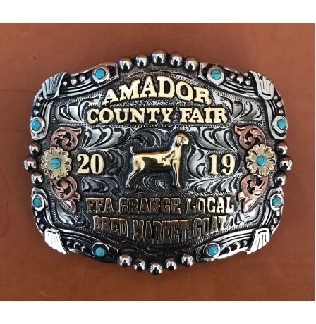 Custom Buckle #78 — Dale Chavez Saddlery